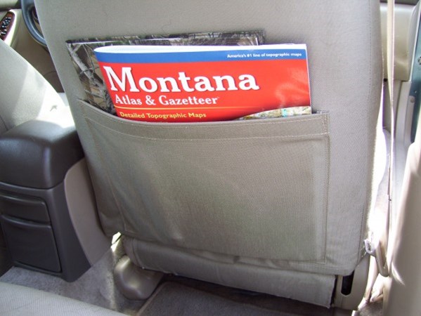 Map Size Pocket  $18.99/per seat *Only available on front seats*